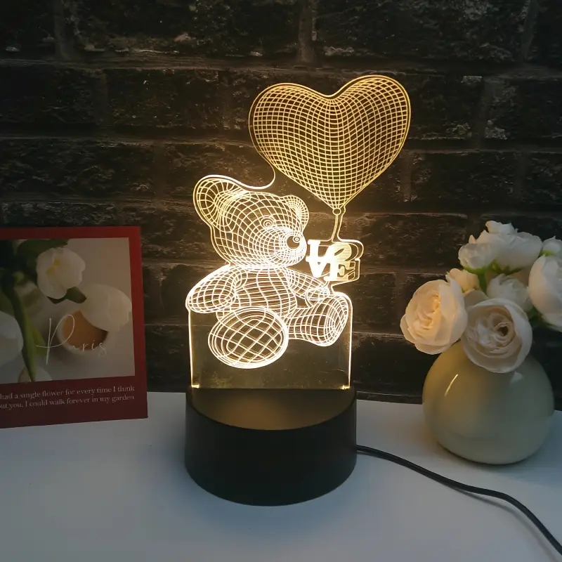LED Lamp Bear №10740